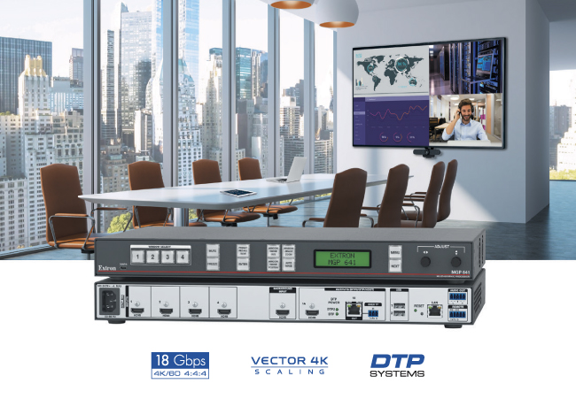 Скалирующий многооконный видеопроцессор Extron MGP 641