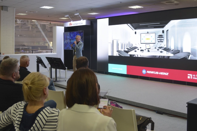 На стенде Hi-Tech Media,участника выставки Light+Audio Tec-2024, фото-7