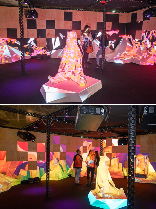 Digital Projection, Визуальное мэппинг-шоу на ISE 2016