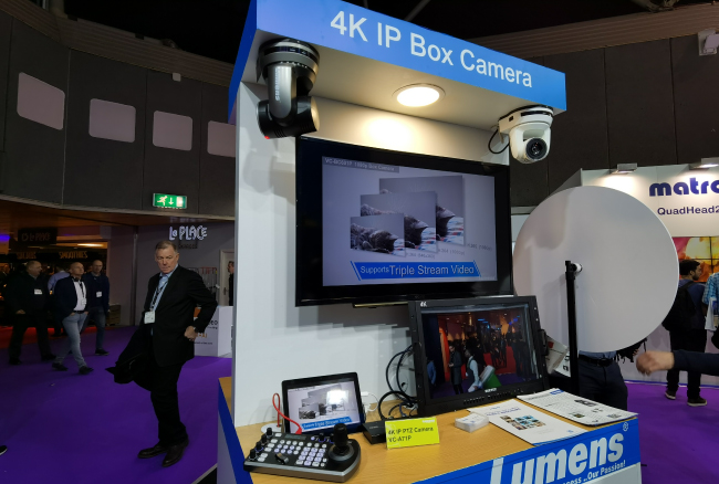 Lumens на ise2020 показывает камеру VC-A71P