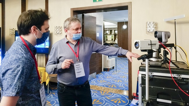 Специалисты Хай-Тек Медиа на Форуме AV Focus показали новинки Shure и Lumens (Новосибирск 07 апреля 2021 год.)