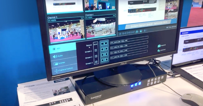 Новинка Lumens «все-в-одном» для записи и трансляции лекций 