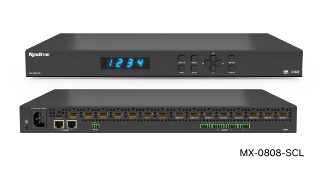 Особенности MX-0808-SCL