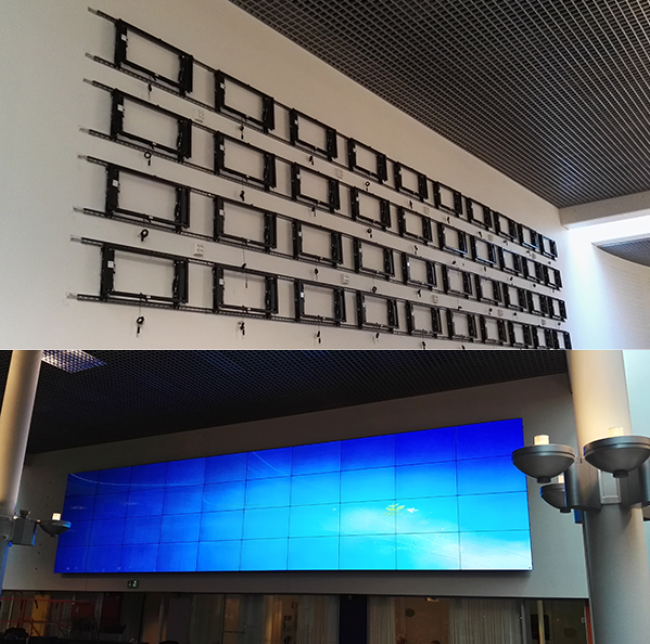 Chief, Telenor, видеостена Chief, Telenor, видеостена