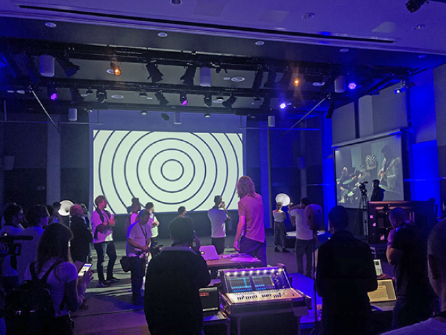 Audinate Dante, совместная работа, музыканты