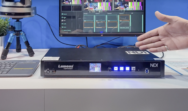 Новые 4-канальные медиапроцессоры 4К с NDI|HX3 — Lumens LC300 и LC300S, фото-2