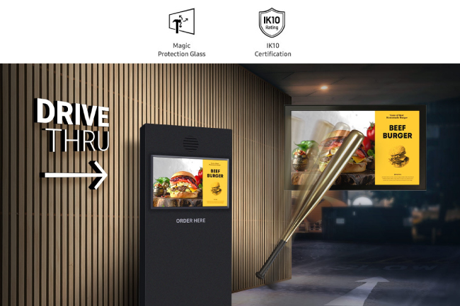 Персонализированная наружная реклама с компактным дисплеем Samsung OH24B, фото-5