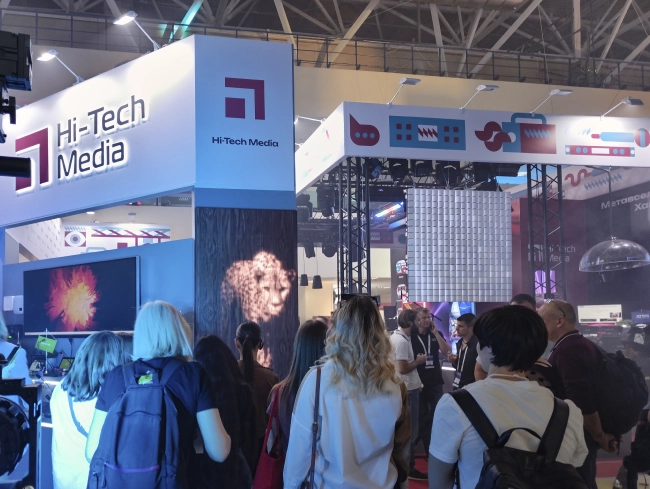 На стенде Hi-Tech Media,участника выставки Light+Audio Tec-2024, фото-80