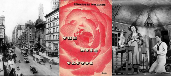 Out Board TiMax, Бродвей, Вильям Теннесси