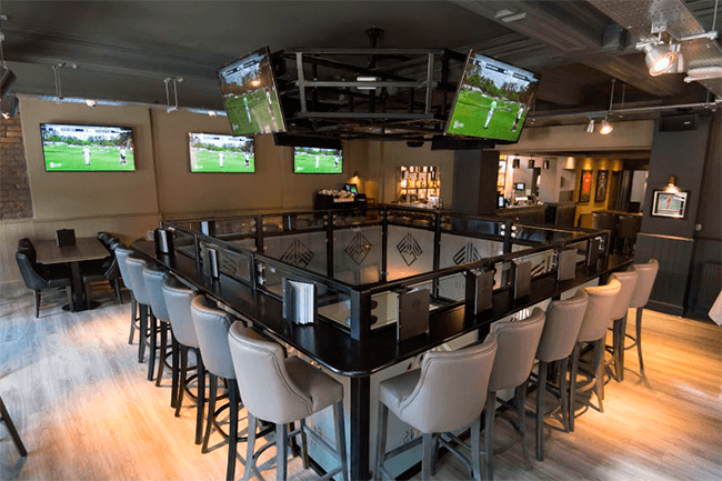 Система коммутации сигналов ATEN для бара Elevens Bar & Grill, Великобритания