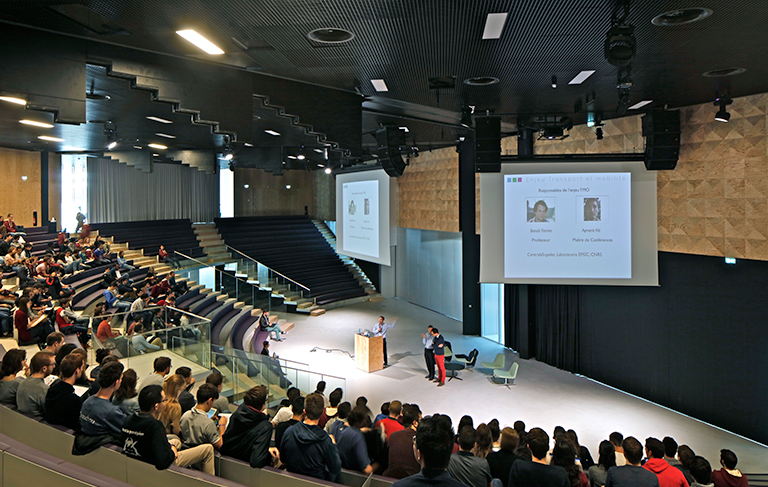 Лазерные проекторы Digital Projection в новом кампусе CentraleSupélec