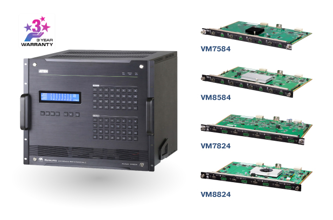 ATEN VM3250 и 4 платы расширения