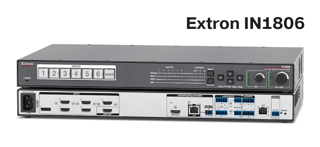 Презентационные коммутаторы 4K/60 производства Extron