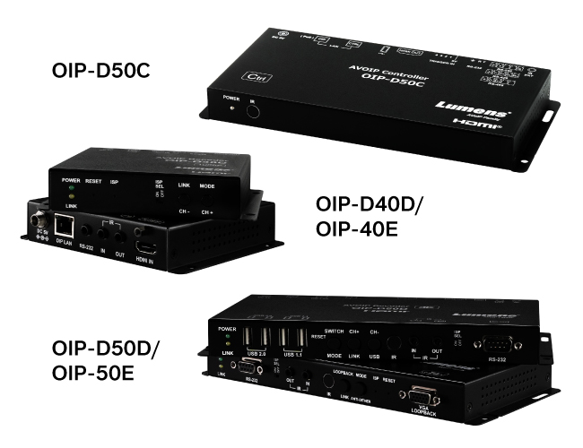 Lumens запускает продуктовую линейку AVoIP 4JK / 1080p 