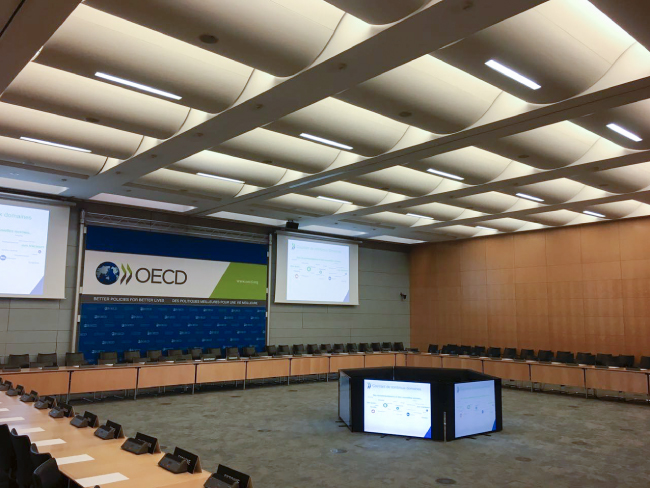 Благодаря Dante Audinate ОЭСР продолжает проводить многоязычные конференции и во время пандемии COVID-19