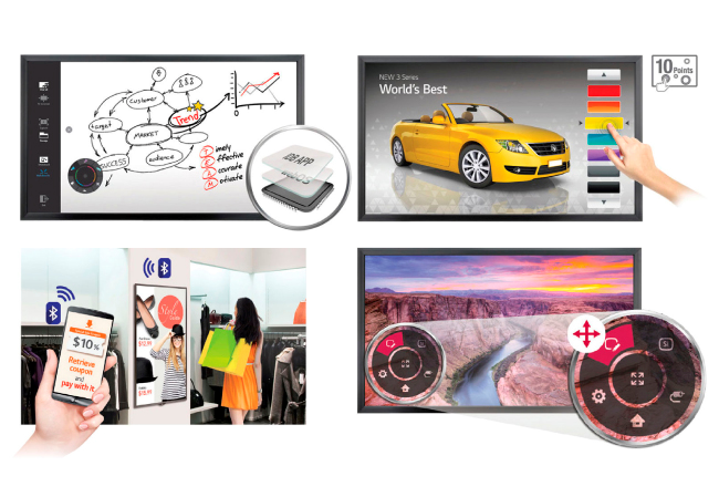 Новый сенсорный дисплей LG