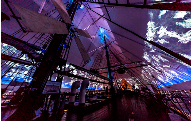 Новость:Digital Projection, 7thSense, Ohm, Sarner и BlueBox объединяют силы, чтобы помочь Музею «Фрама» в Осло поднять паруса