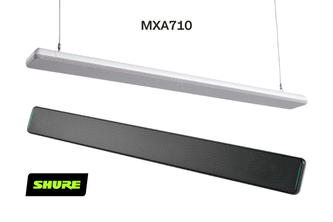 Победитель 2021 InAVation Awards в категории «АУДИО» – Shure с линейным микрофоном массивом MXA710 Победитель 2021 InAVation Awards в категории «АУДИО» – Shure с линейным микрофоном массивом MXA710