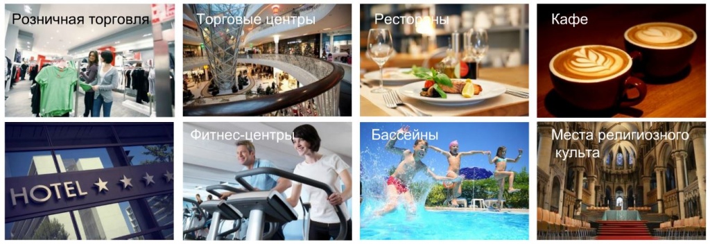 Области применения акустических систем Bosch LB20