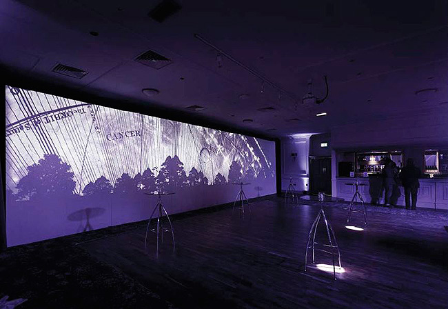 Зрелищное визуальное шоу благодаря проекторам Hitachi