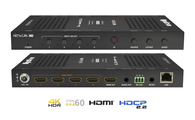 WyreStorm выпускает инновационный MultiView коммутатор NHD-0401-MV, фото-5