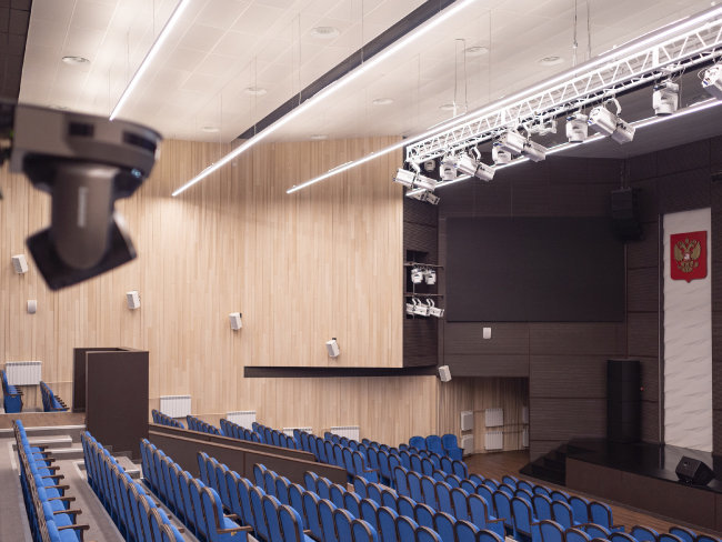 Зал Правительства Архангельской области, вид на левую зону зала