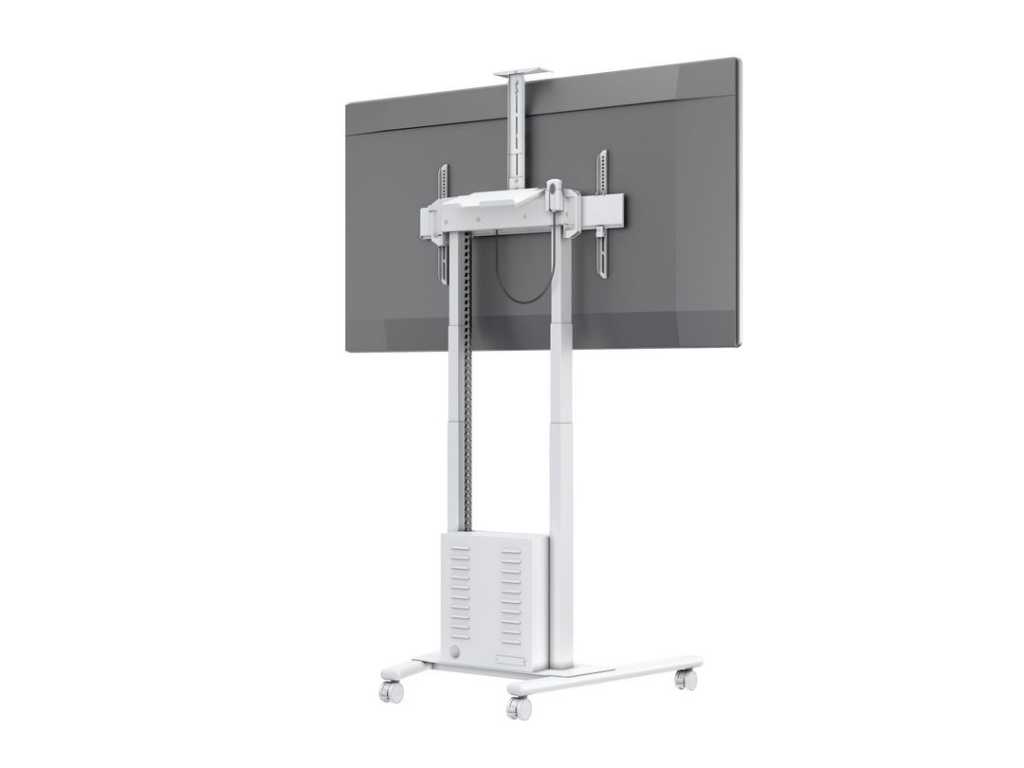 В запираемый шкаф можно разместить компьютер или любое другое оборудование. Полка для камеры допускает размещение над или под дисплеем.