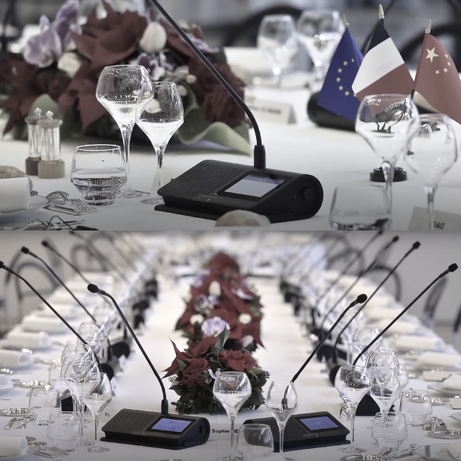 Shure, Министерство экономики и финансов Франции, использование оборудования