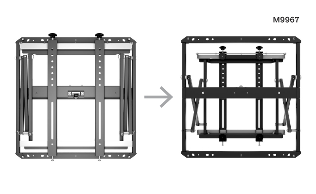 Крепление для видеостен Multibrackets M9967
