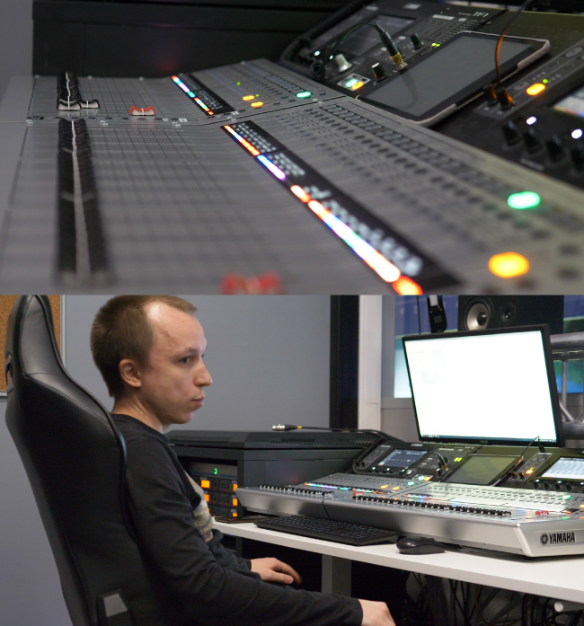 “Весь звук на площадке идёт по Dante.”Барановский Владимир, Системный администратор Cyberspace Moscow