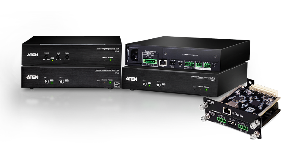 Новый ATEN AP412 — 4‑канальный усилитель 4×120 Вт с DSP, фото-5