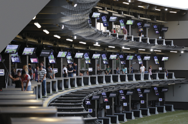 LG, TopGolf, игровые ярусы