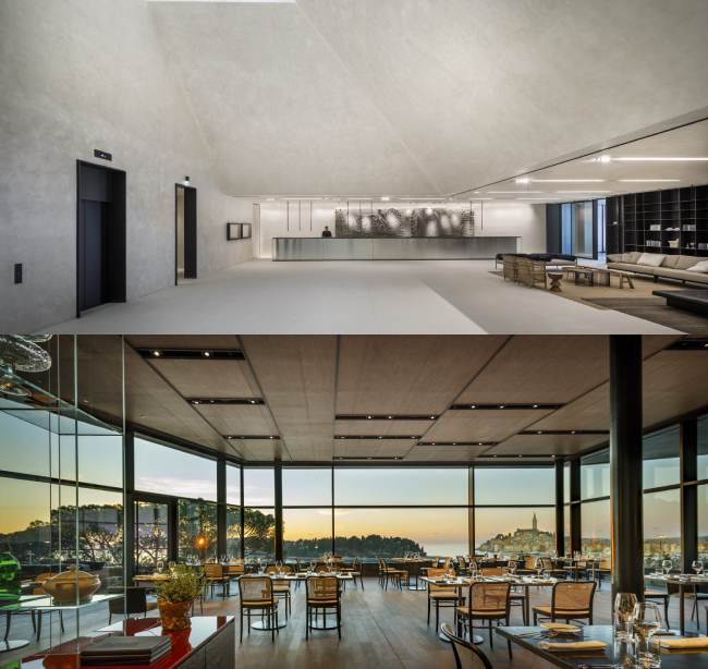 в общественных зонах, в том числе лобби, ресторанах, конференц-залах и спа-зонах, установлены более 700 громкоговорителей Apart серий CM и Mask