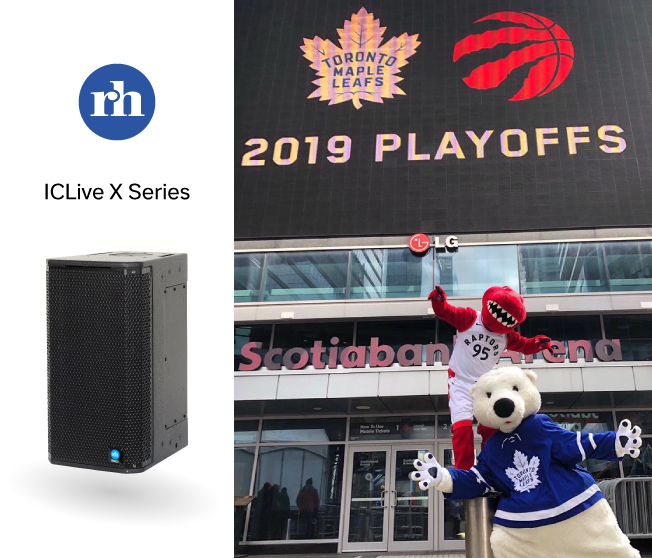 Renkus Heinz, Scotiabank Arena, ICLiveX