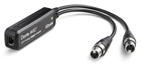 Аналоговые адаптеры Audinate AVIO