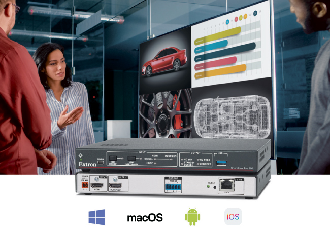 Extron ShareLink Pro 500, внешний вид