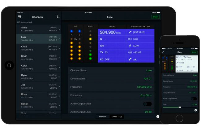 ShurePlus Channels iOS