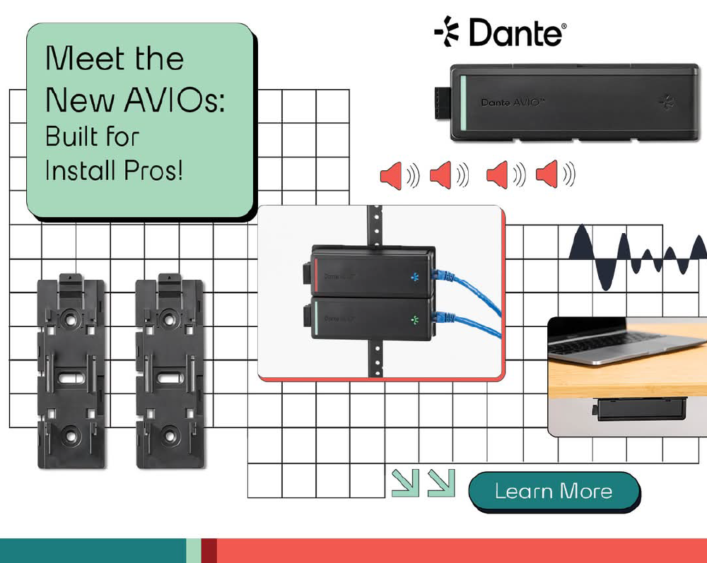 Audinate Dante на ISE-2026