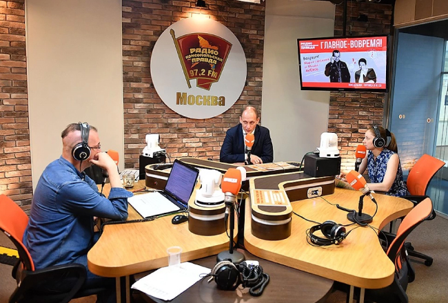 Lumens, студия Комсомольской правды, вид1