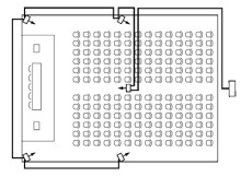 Рис. 7. Асимметричная кабельная сеть