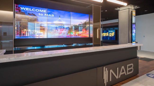 Wow-эффект, или как в штаб-квартире NAB поместилось 200 дисплеев LG