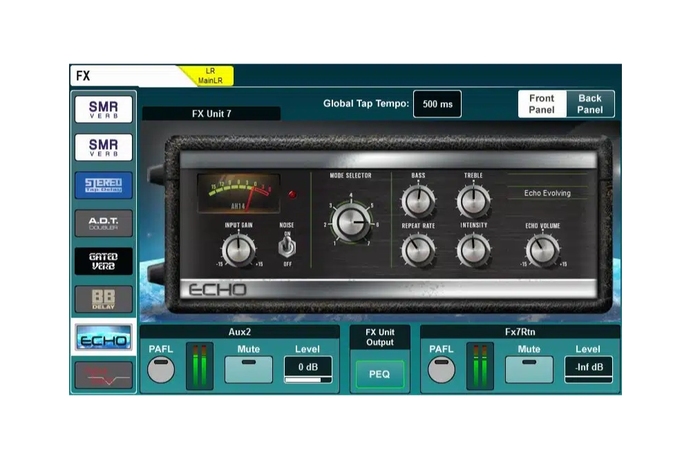 совместимость с приложениями SQ-MixPad, SQ-4You и SQ-Control для управления со смартфона, планшета или компьютера