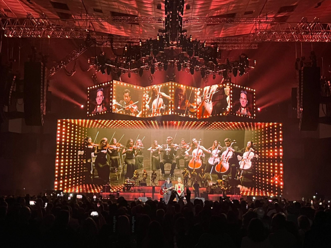 Динамическое LED-решение в турне Робби Уильямса от Leyard, фото-2