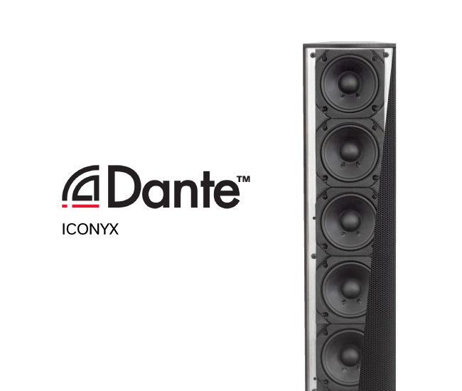 Линейка Iconyx Compact от Renkuz-Heinz обретает новые возможности вместе с Dante