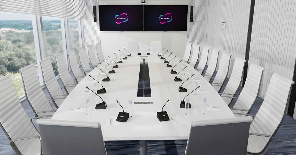 GONSIN 10000E — новая цифровая конференц-система, фото-1