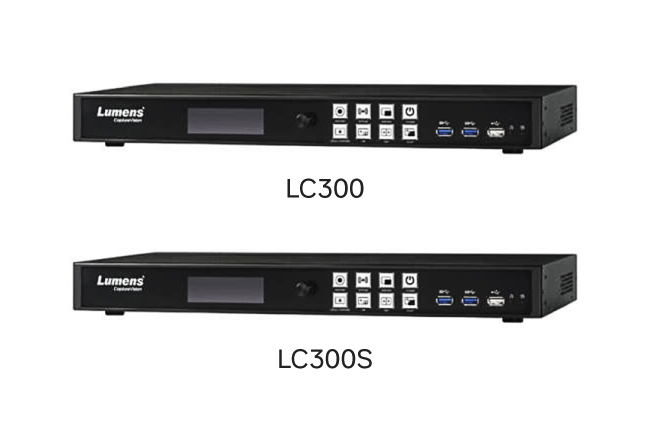 Новые 4-канальные медиапроцессоры 4К с NDI|HX3 — Lumens LC300 и LC300S