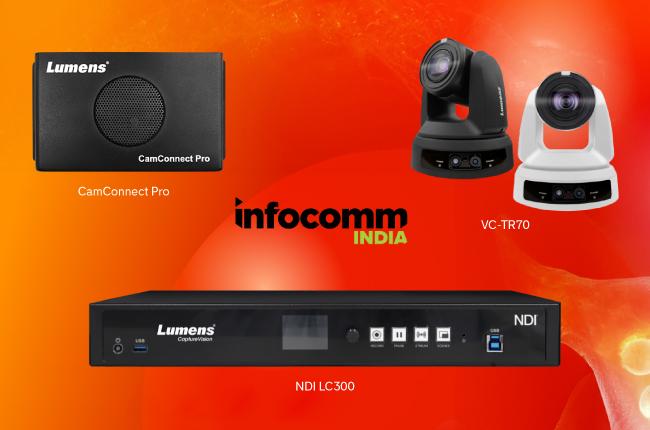 Новинки Lumens на InfoComm India 2023, фото-1