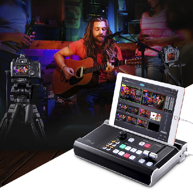 Многоканальный AV-микшер UC9020 StreamLIVE™ HD поможет Вам создать профессиональную, динамичную многокамерную продукцию.