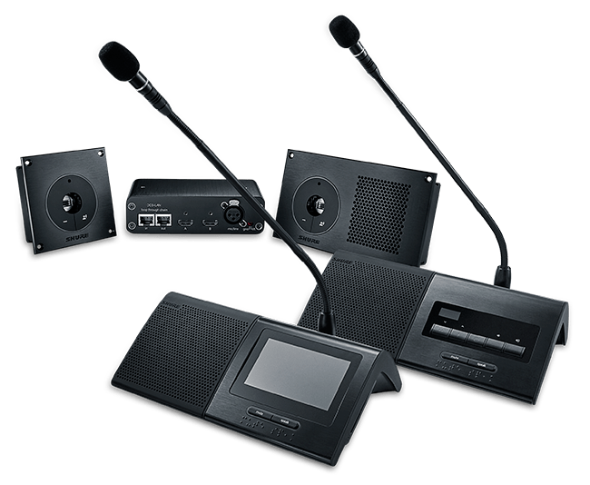 Компоненты конференц-системы Shure MXC