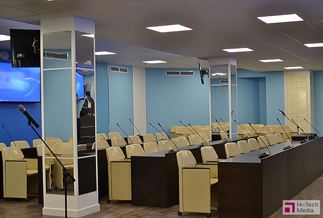 Оснащение малого конференц-зала ФГБНУ ВНИИСБ комплексом мультимедийного оборудования